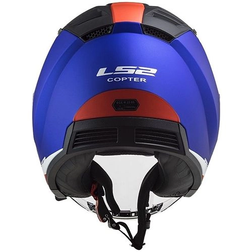 Шлем LS2 OF600 Copter Urbane Blue/Red