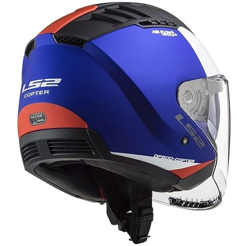 Шлем LS2 OF600 Copter Urbane Blue/Red
