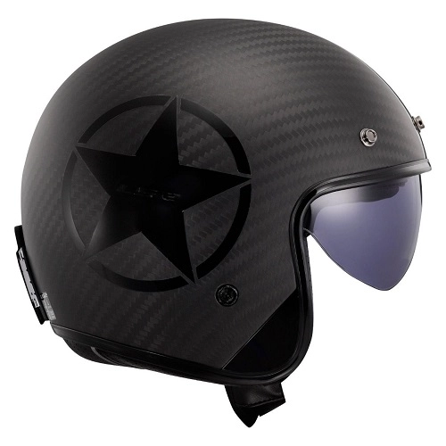 Шолом LS2 OF601 Bob II C Star Black