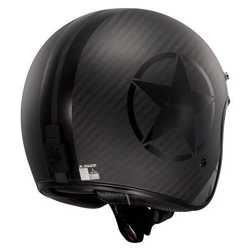 Шолом LS2 OF601 Bob II C Star Black