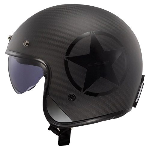 Шолом LS2 OF601 Bob II C Star Black
