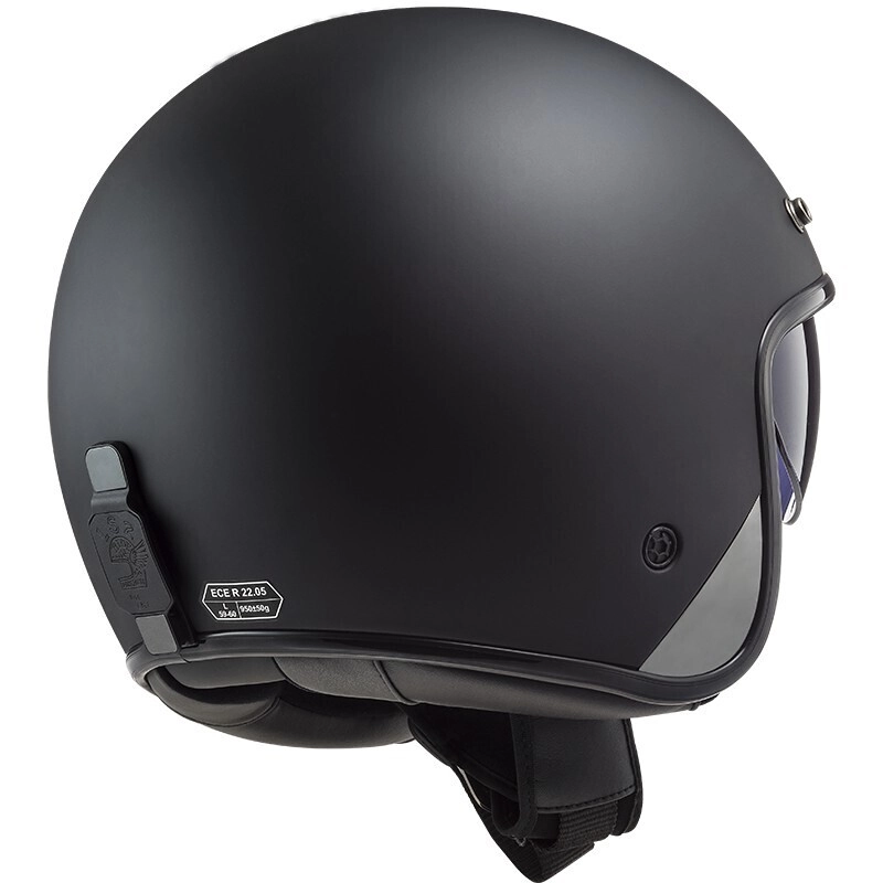 Шолом LS2 OF601 Bob II Solid Black Mat