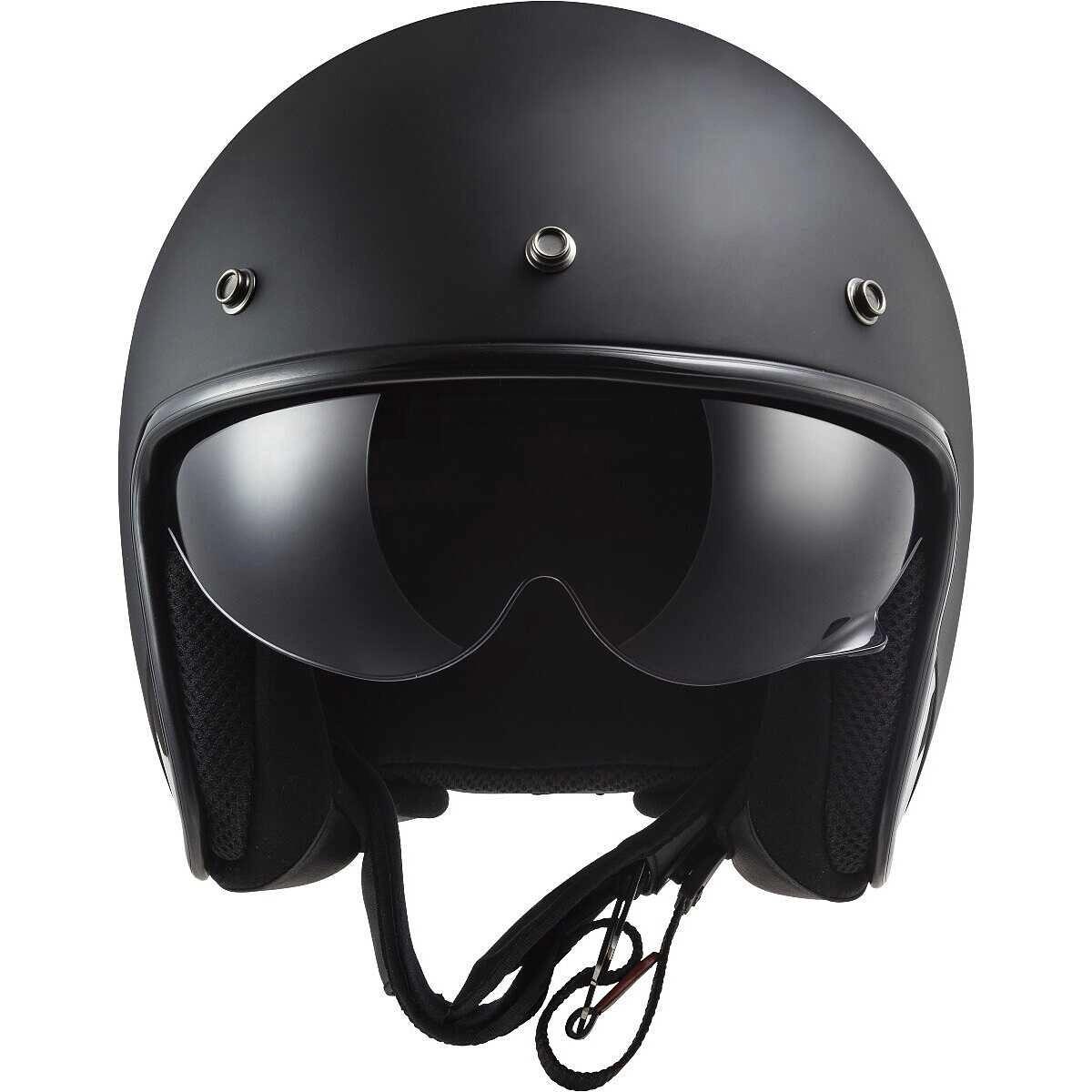 Шолом LS2 OF601 Bob II Solid Black Mat