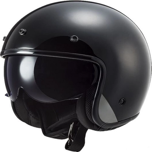 Шолом LS2 OF601 Solid Black