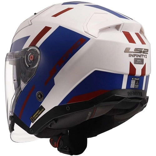 Шолом LS2 OF603 Infinity II Focus White/Blue/Red