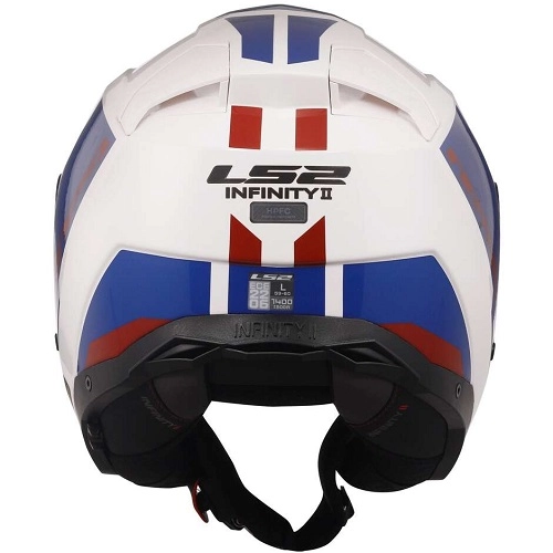 Шолом LS2 OF603 Infinity II Focus White/Blue/Red
