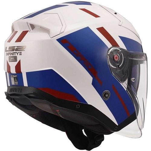 Шолом LS2 OF603 Infinity II Focus White/Blue/Red