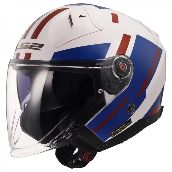 Шолом LS2 OF603 Infinity II Special White/Blue/Red