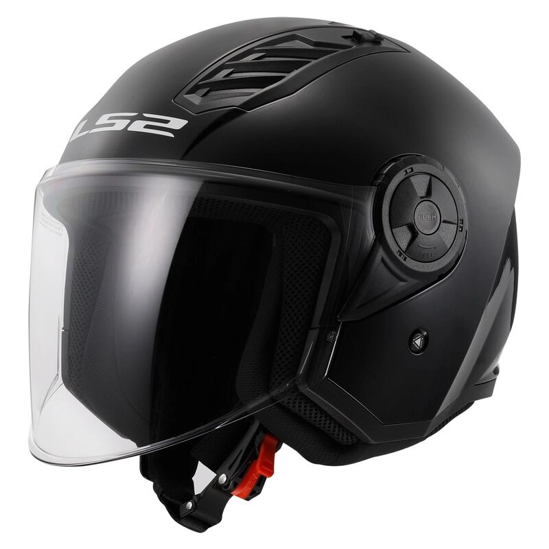 Шлем LS2 OF616 Airflow II Solid Black
