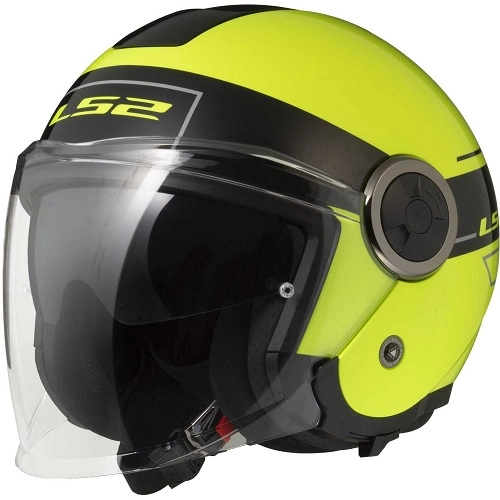 Шолом LS2 OF620 Classy Classic Black/Yellow