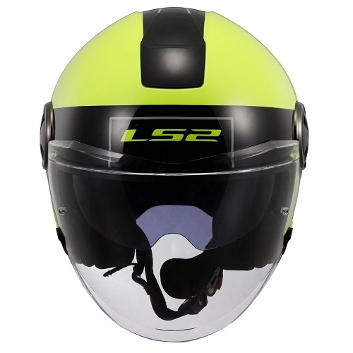 Шолом LS2 OF620 Classy Classic Black/Yellow