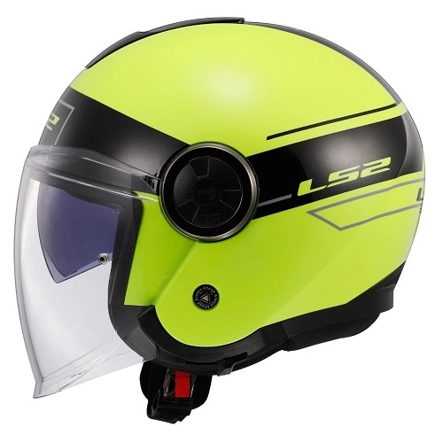 Шолом LS2 OF620 Classy Classic Black/Yellow