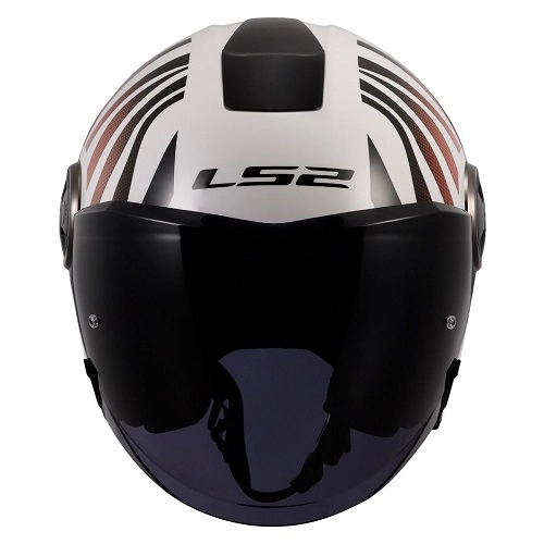 Шолом LS2 OF620 Classy Cool White/Wineberry