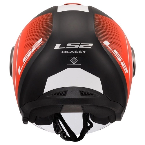 Шолом LS2 OF620 Classy Disko Black/Red/White