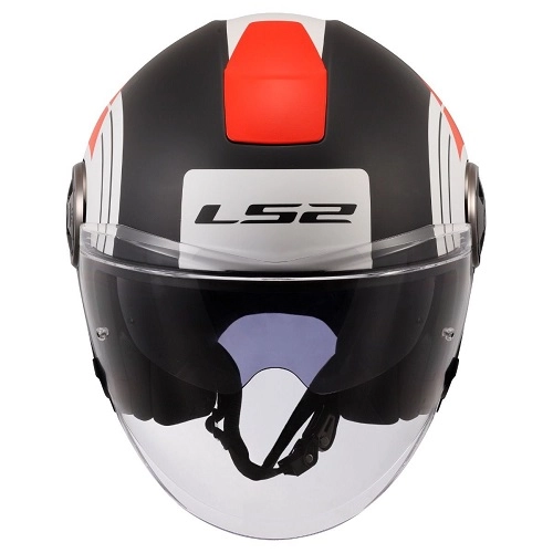 Шолом LS2 OF620 Classy Disko Black/Red/White
