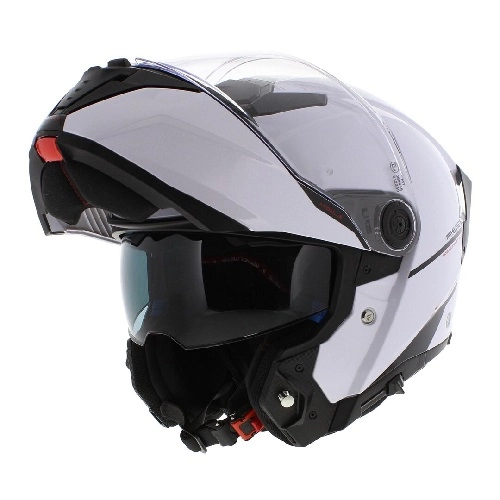 Шолом MT Atom 2 SV Solid A0 White Gloss