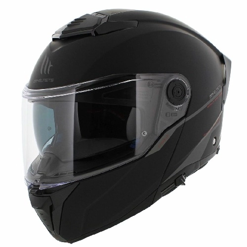 Шолом MT Atom 2 SV Solid A1 Black Matt