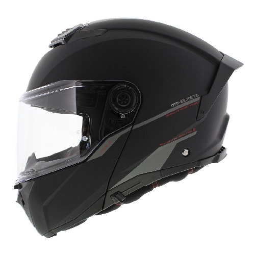 Шолом MT Atom 2 SV Solid A1 Black Matt