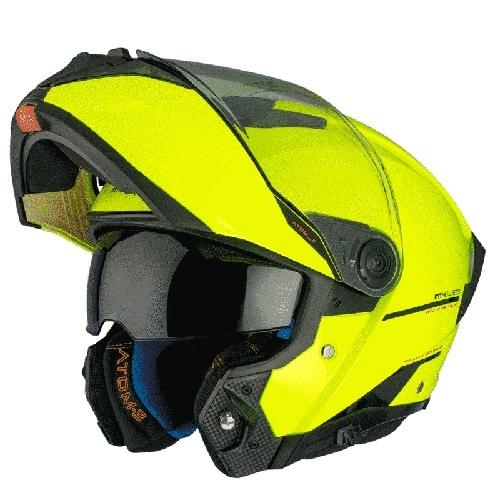 Шолом MT Atom 2 SV Solid A3 Yellow Gloss