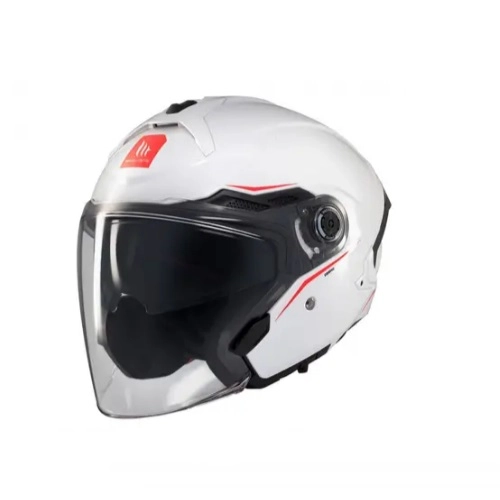 Шолом MT Cosmo SV Solid White/Black