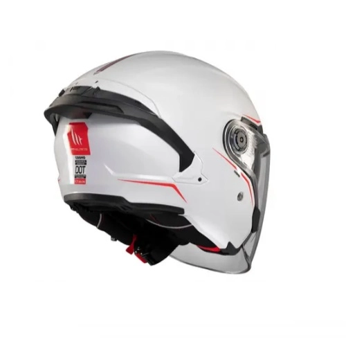 Шолом MT Cosmo SV Solid White/Black