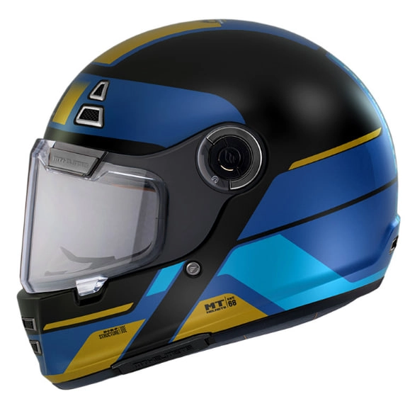 Шолом MT Jarama 68TH C7 Black/Blue