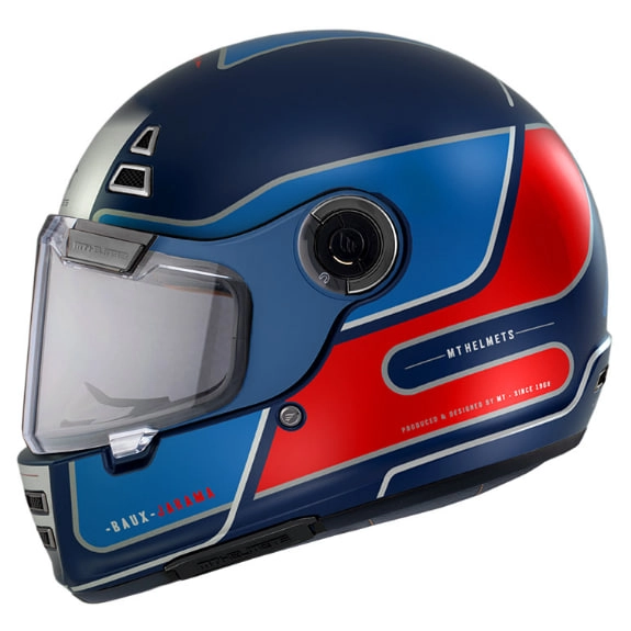 Шолом MT Jarama Baux D7 Blue/Red