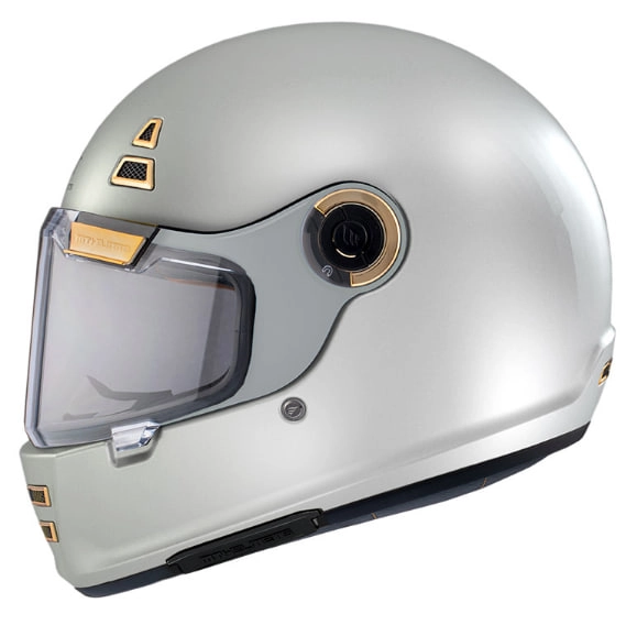 Шлем MT Jarama Solid A0 White Gloss