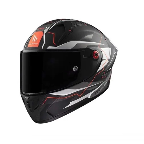Шолом MT KRE+ Carbon Kraker C5 Black/Red