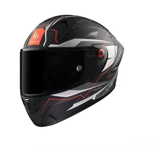 Шолом MT KRE+ Carbon Kraker C5 Black/Red