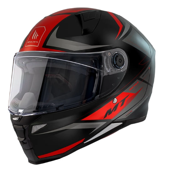 Шолом MT Revenge 2 S Hatax B5 Black/Red