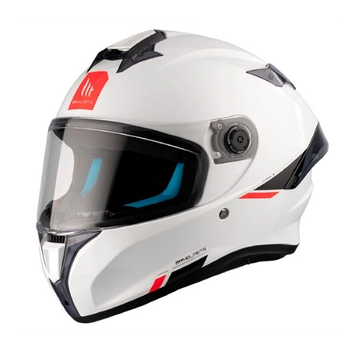 Шолом MT Stinger 2 A0 Solid White Gloss