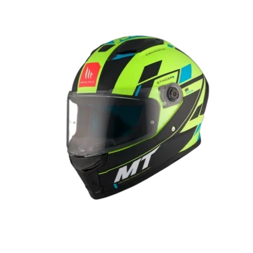 Шолом MT Stinger 2 Zivze C3  Black/Yellow/Blue