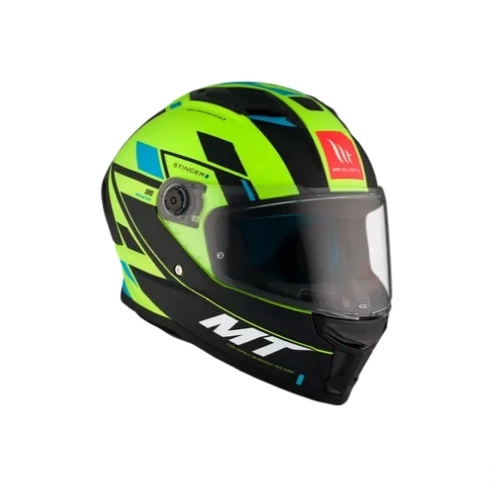 Шолом MT Stinger 2 Zivze C3  Black/Yellow/Blue
