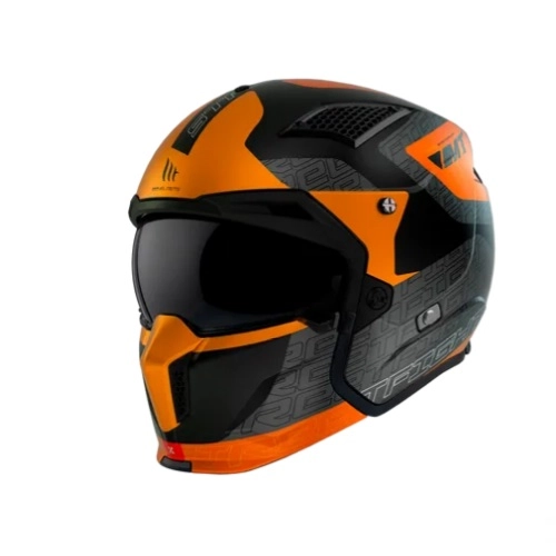 Шолом MT Streetfighter SV S Totem Black/Orange