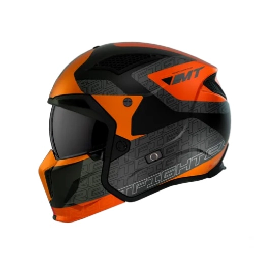 Шолом MT Streetfighter SV S Totem Black/Orange