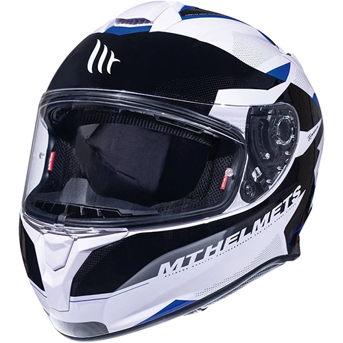Шолом MT Targo Enjoy White/Black/Blue