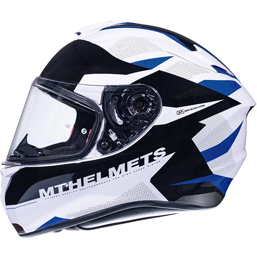 Шолом MT Targo Enjoy White/Black/Blue