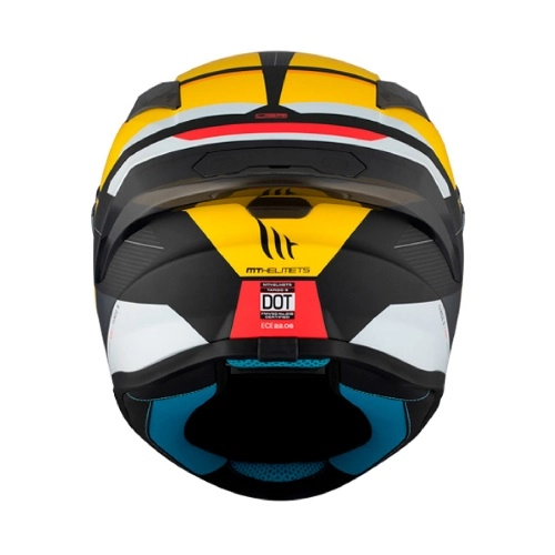 Шолом MT Targo S KAY B3 Yellow Matt