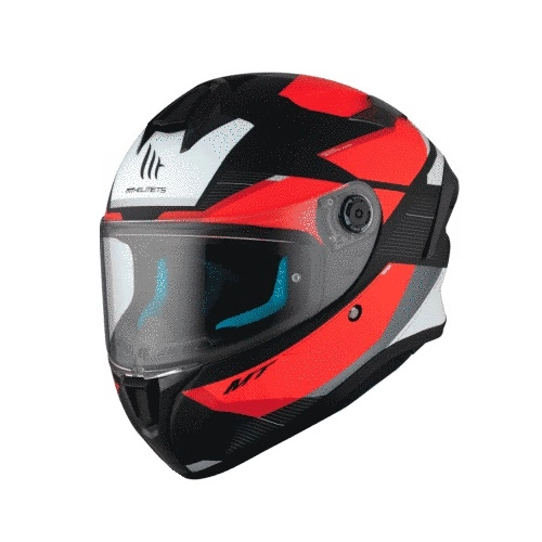 Шолом MT Targo S KAY B5 Black/White/Red