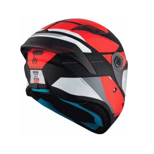 Шолом MT Targo S KAY B5 Black/White/Red