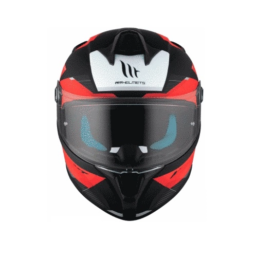 Шолом MT Targo S KAY B5 Black/White/Red