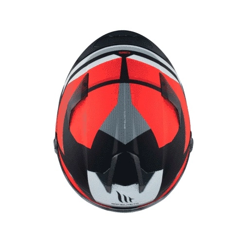 Шолом MT Targo S KAY B5 Black/White/Red
