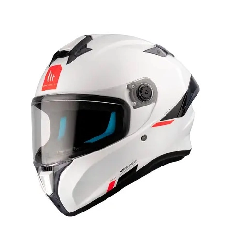 Шолом MT Targo S Solid A0 White Gloss