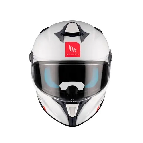 Шолом MT Targo S Solid A0 White Gloss