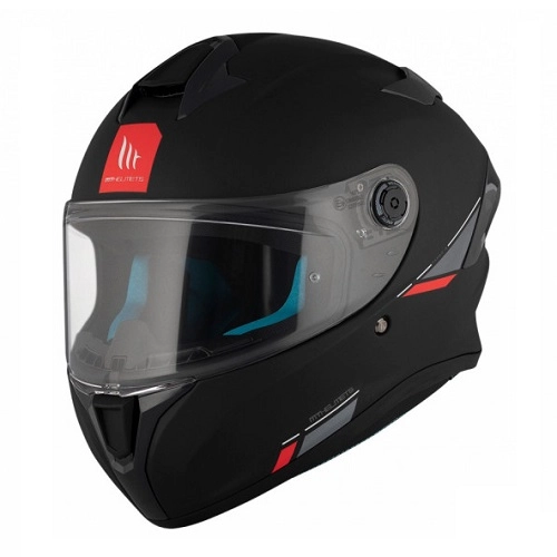 Шолом MT Targo S Solid A1 Black Matt