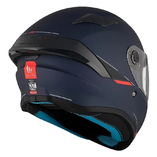 Шолом MT Targo S Solid A7 Blue Matt