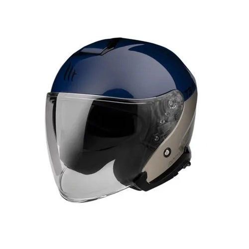 Шолом MT Thunder 3 Jet Xpert A17 Blue/Gray