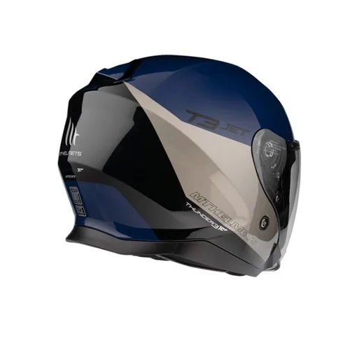 Шолом MT Thunder 3 Jet Xpert A17 Blue/Gray
