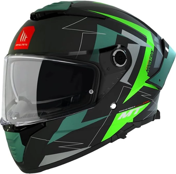 Шолом MT Thunder 4 SV Mountain B6 Black/Green/Grey